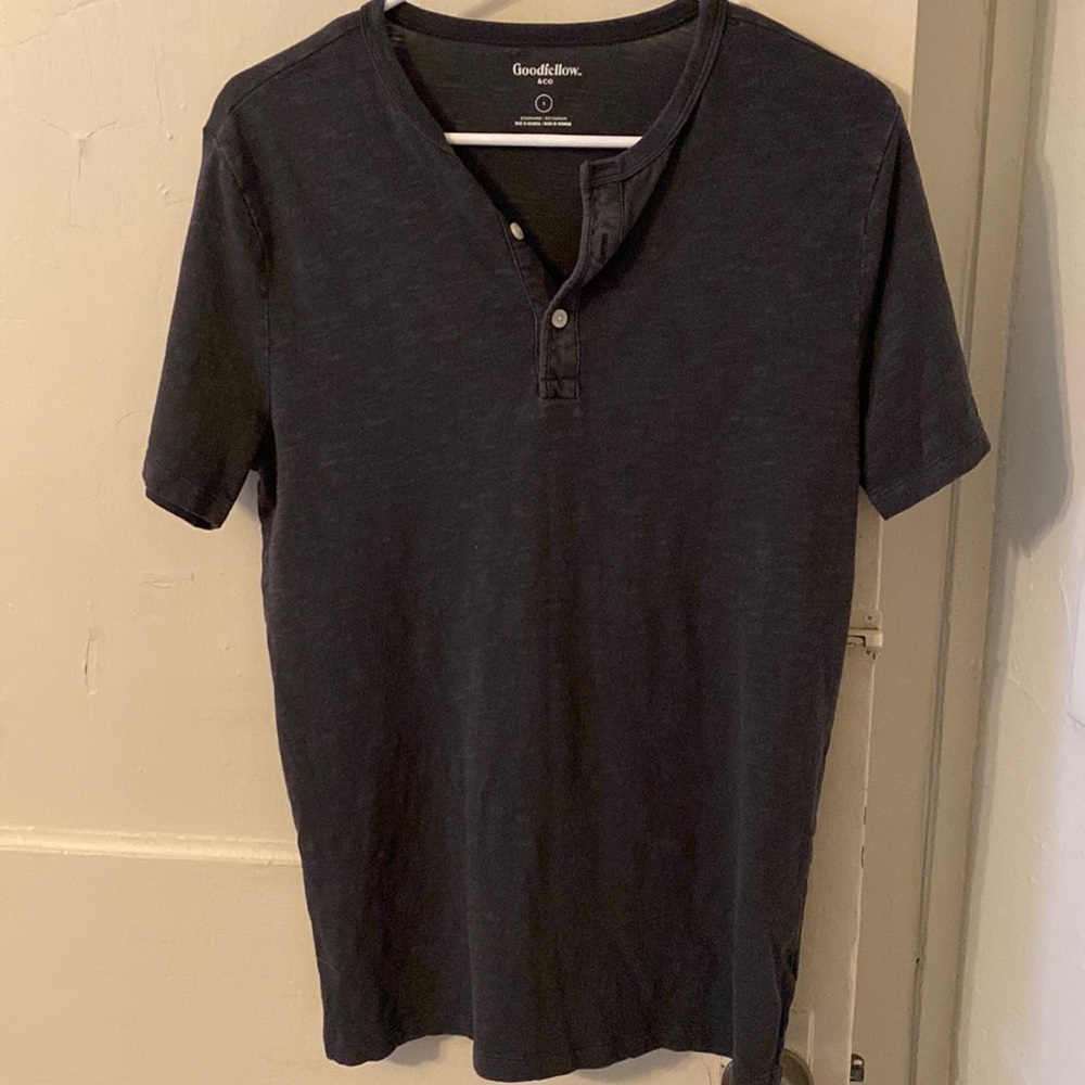 Black/Gray Polo
